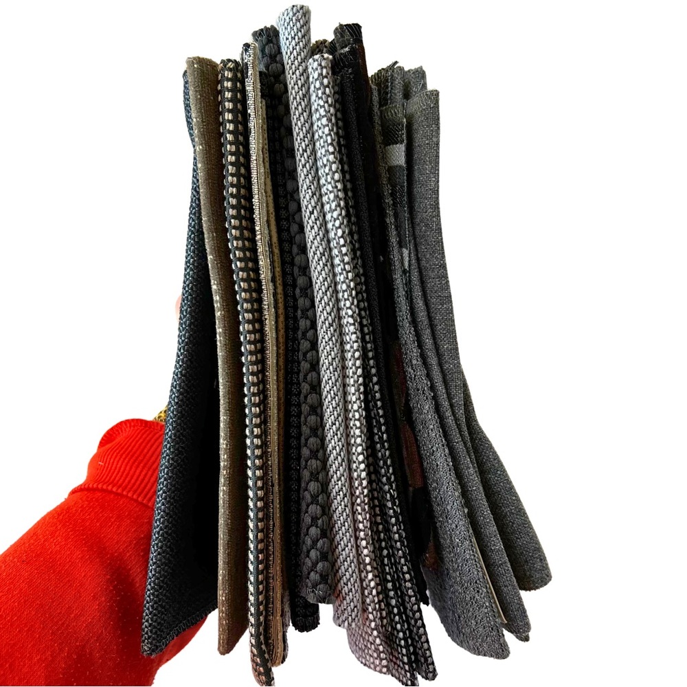 20 Assorted Designer Neutral Upholstery Fabric Swatches | Quilting Crafts Sewing